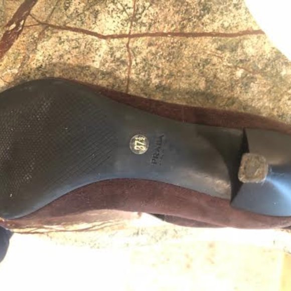 Prada Suede Heels - Picture 3 of 7